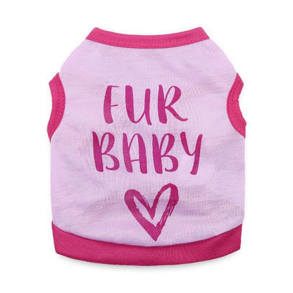 Dog Clothes Summer Clothes Teddy Bears Small Dogs Milk Dogs Puppy Clothes Pet Dog Vest Thin