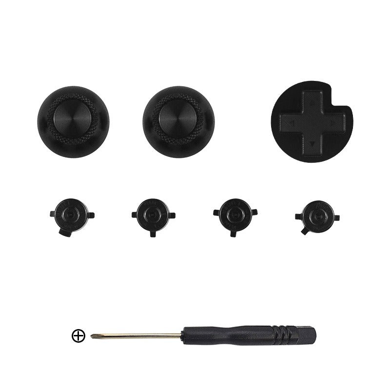Suitable for replacing Nintendo Switch Pro controller button accessories with metal buttons on Nintendo controllers