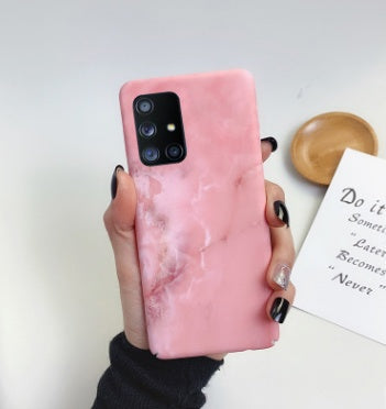 Frosted marble phone case