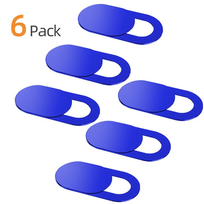 6Pcs/lot  WebCam Cover Shutter Magnet Slider Plastic For iPhone Web Laptop PC For iPad Tablet Camera Mobile Phone Privacy Sticker