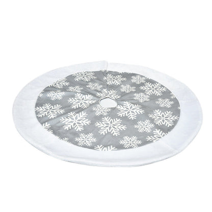 Christmas Tree Skirt Decorations Gift Scene Decor