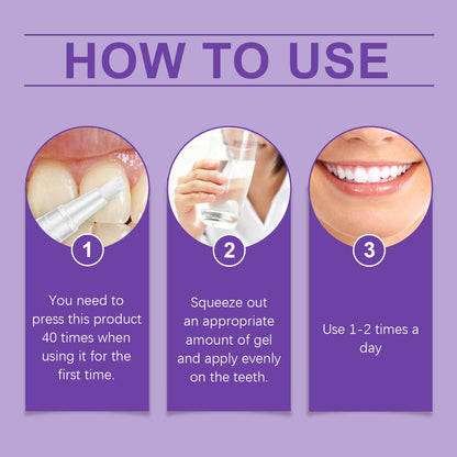 Tooth Care Gel Pen Gentle Teeth Cleaning Natural Shine Fresh Care Beauty Pen