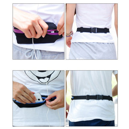 Double Pocket Sports Waist Bag