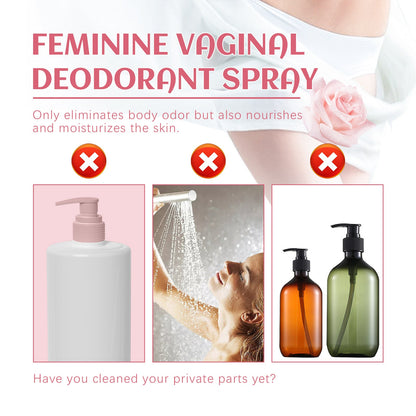 Female Body Care Spray, Relieve Itching Discomfort Gentle Cleaning Odors Body Care