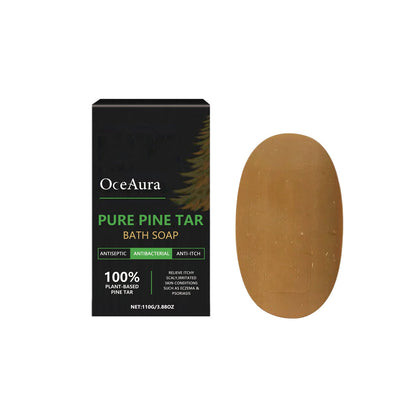 Pure Pine Tar Bath Soap Moisturizes And Cleanses Pores And Washes Delicate Skin Body Soap