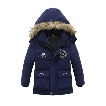 Thick children's cotton coat