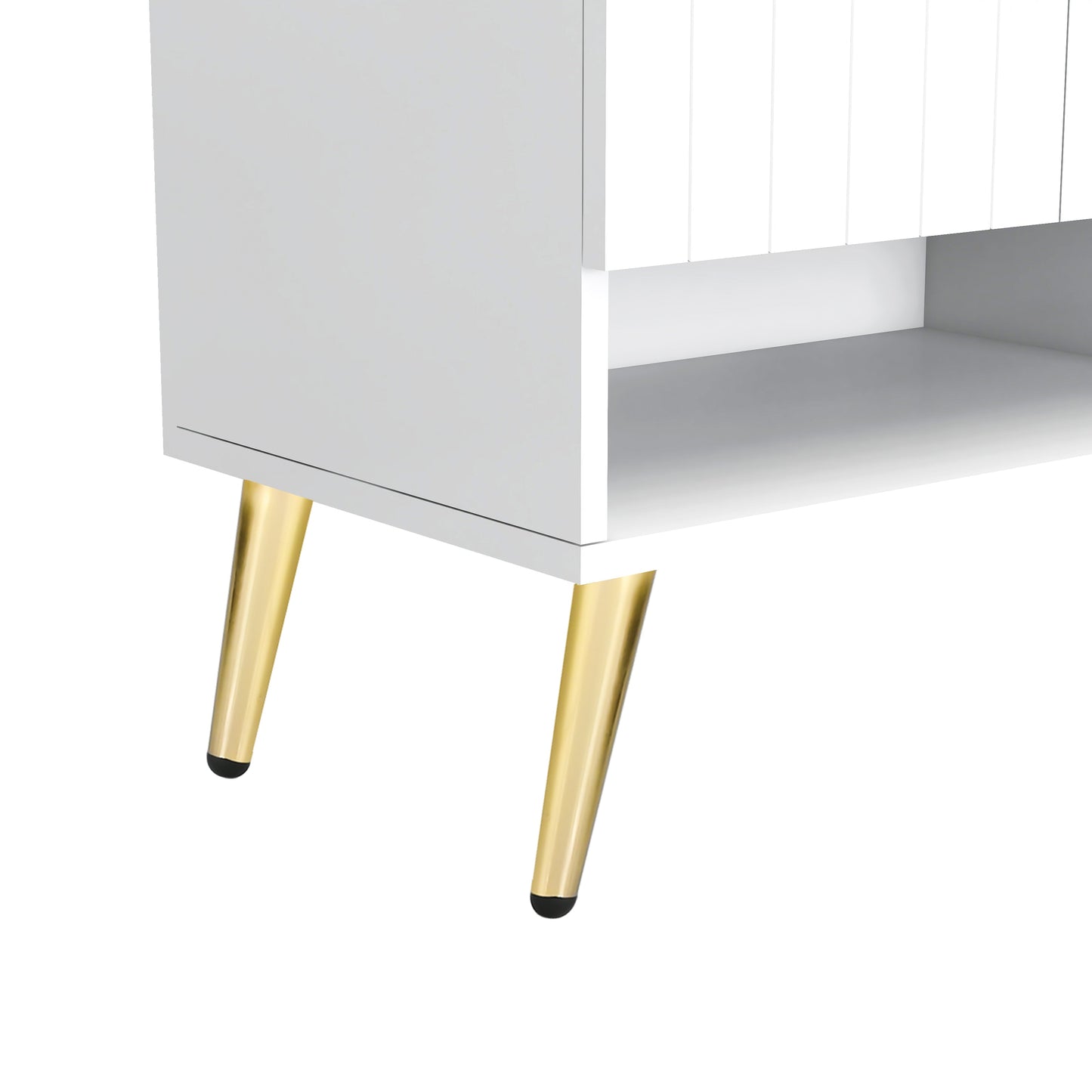 U-Can shoe cabinet with door, 11 layers with adjustable shelves, modern wooden shoe cabinet (PVC surface)
