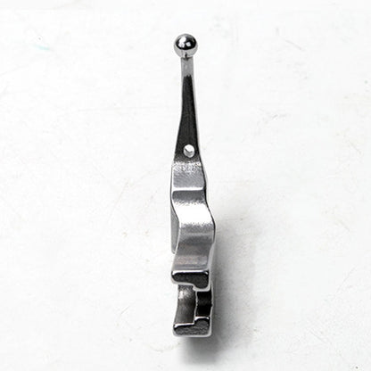 P369. Wedding dress fashion fabric. Bead-free fixed presser foot.