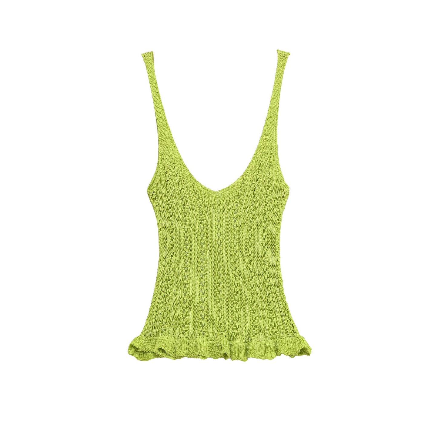 Spring New  Style Round Neck Solid Color Loose Knit Sweater for Women