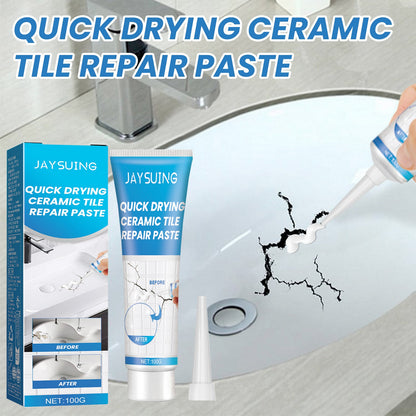 Tile Repair Glue, Bathtub Marble Furniture Floor Tile Toilet Crack Repair Glue Paste