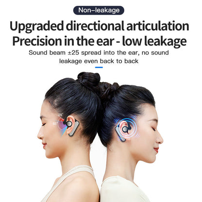 Z8 Bluetooth earphones wireless single ear business hot selling Bluetooth 5.4 long endurance single-sided hanging ear earphones
