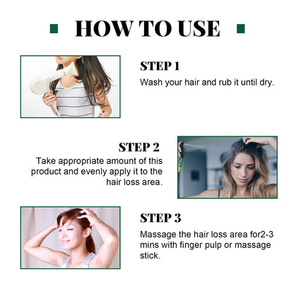 Ginger Hair Spray, Strengthens Hair, Massages Scalp And Restores Hair