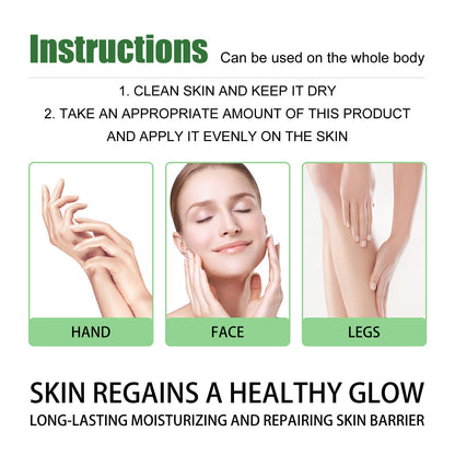 Aloe Vera Soothe Recover Cream, Repair Dull And Moisturizing Skin Lightweight Non-Greasy Beauty Cream