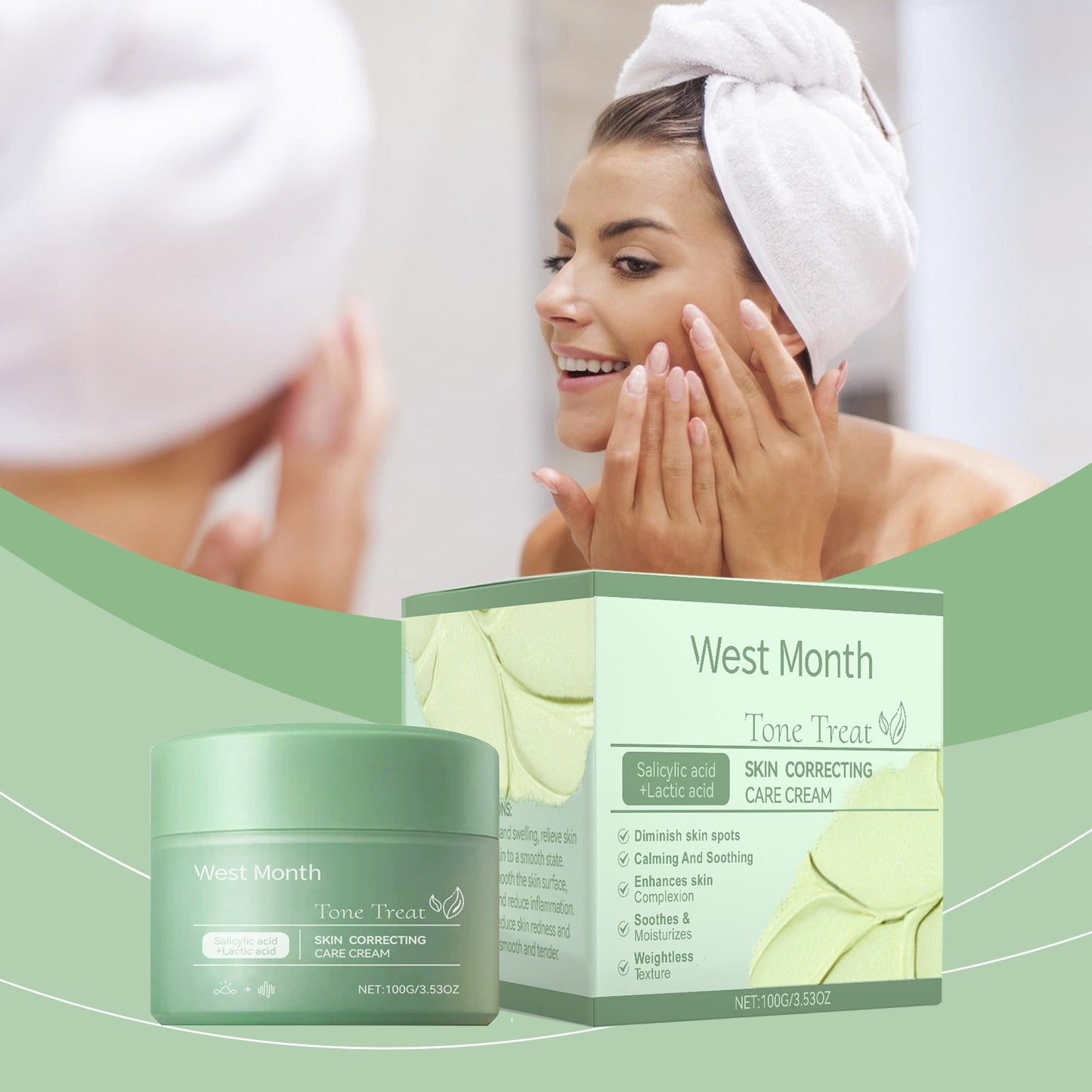 Skin Scrub Gently Cleanses The Horny Face And Moisturizes The Skin