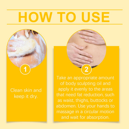 Ouhoe Beesvenom Lymphoid Slimming Oil Massage Firming Body Toning Slimming Body Show Body Shape