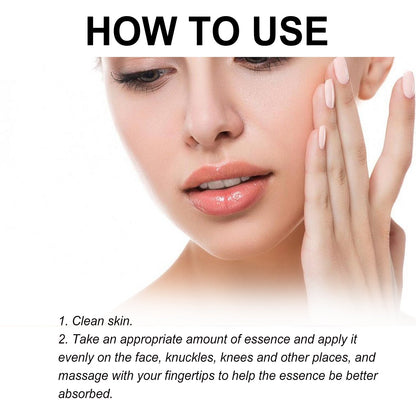Whitening Skin, Lighten Dull Skin Elbow Black Hydrating, Brightening, Moisturizing And Rejuvenating Essence