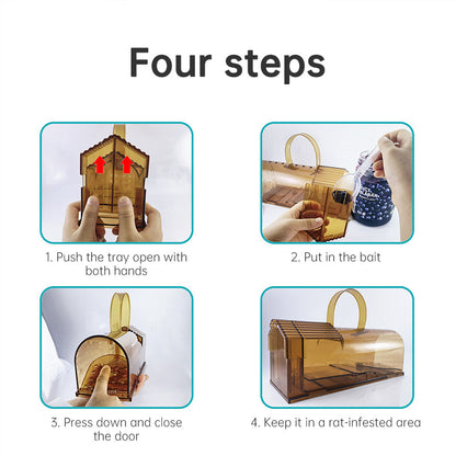 New Intelligent and Fully Automatic Mouse Cage for Home Use