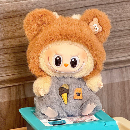 Labubu DIY Party Outfits: Customizing Clothes for Labubu Generation 1 and 2 Blind Box Figures