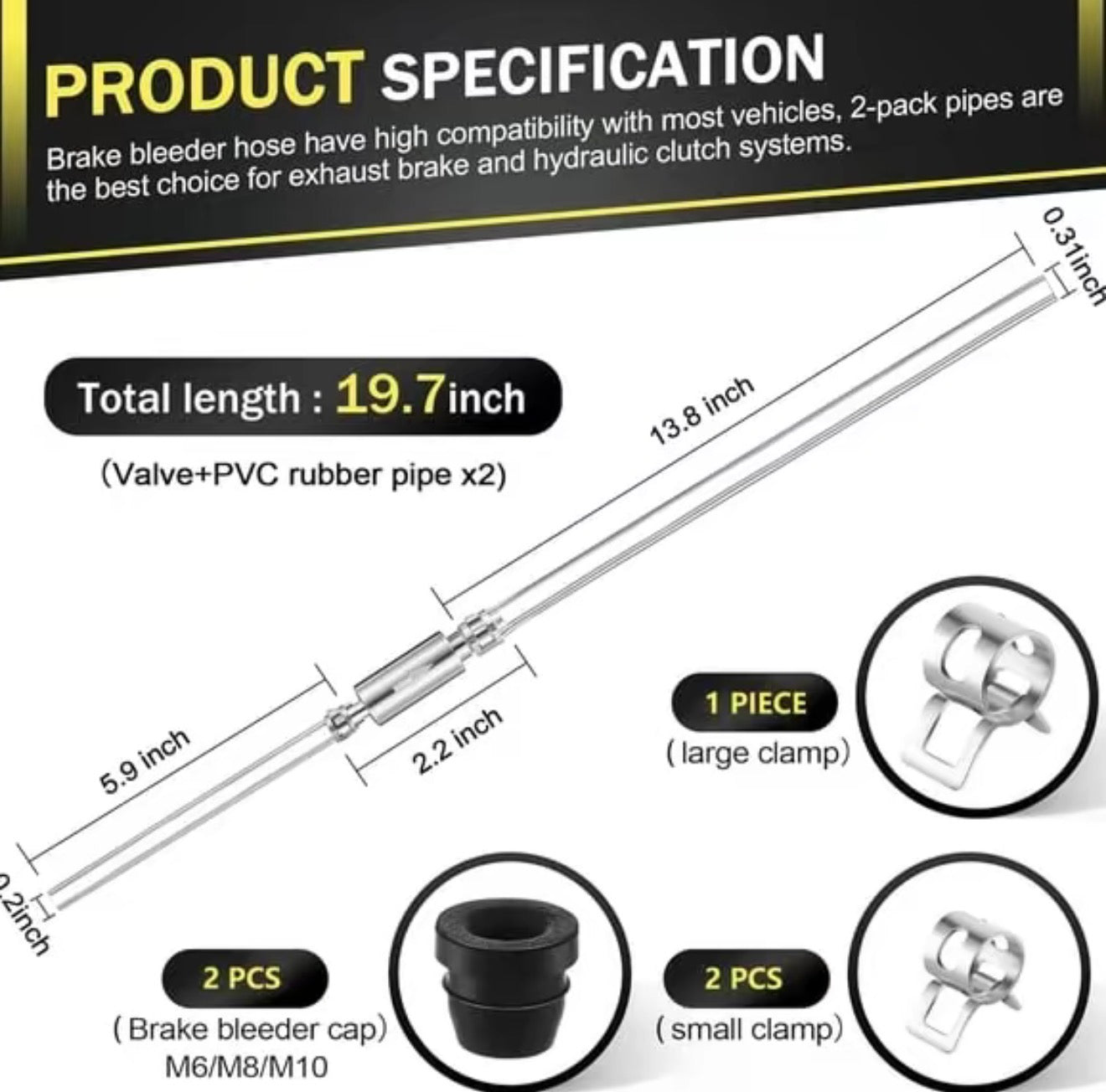 SealFlow Bleeder Hose Kit