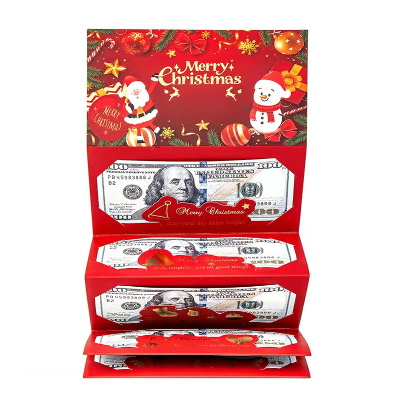 Surprise Christmas Wallet