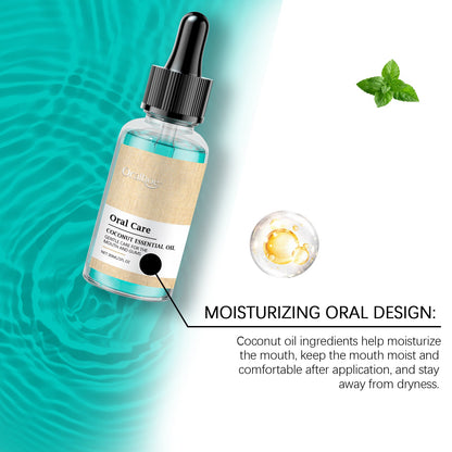 Oral Coconut Mouthwash Gently Protects Gums, Cleans Mouth Stains And Freshens Breath