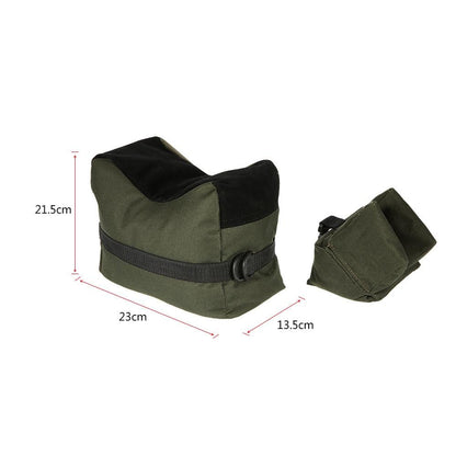 Front&Rear Bag Support Rifle Sandbag without Sand