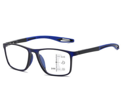 Classical Multifocal Progressive Reading Glasses Vintage Women Men Sports Presbyopia Eyewear Finished Optical Eyeglasses Diopter