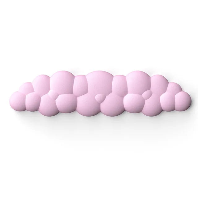 Mouse pad with wrist rest keyboard cloud anti-slip memory foam desktop office gamer mouse wrist rest