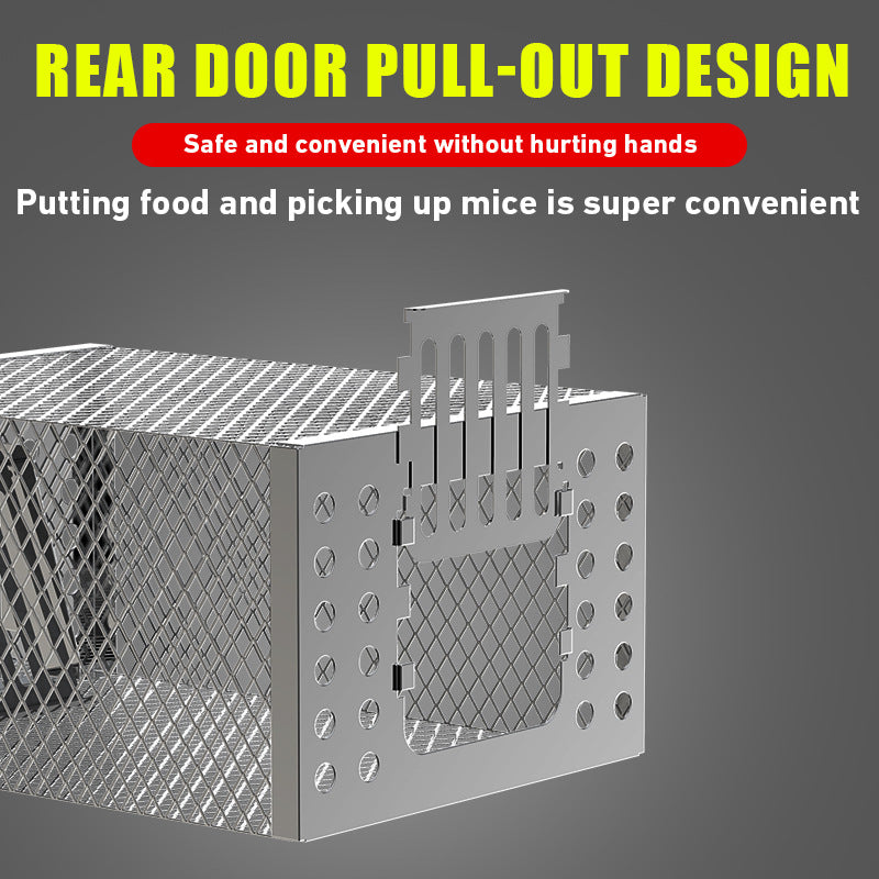 Mouse Cage Fully Automatic Mouse Trap Mouse Cage Capture Mouse Clamp Artifact to Kill Household Indoor Mouse Continuous Cycle