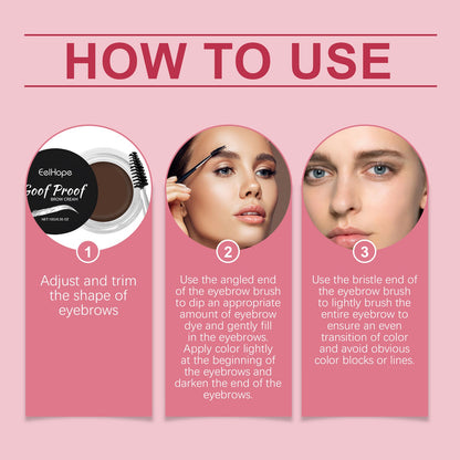 Eyebrow Cream Series Of Anti-Smudging Multi-Color Eyebrow Color Moisturizing Nourish Long-Lasting Dry Waterproof Eyebrow Cream