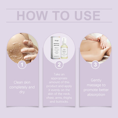 Body Care Oil, Gentle Moisturizing, Firming And Improving Skin Elasticity Body Massage Care Essential Oil