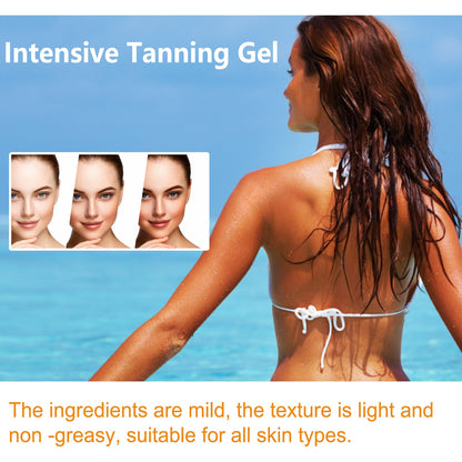 Intensive Tanning Gel, Beach Tanning Wheat Tan Is Light And Non-Greasy