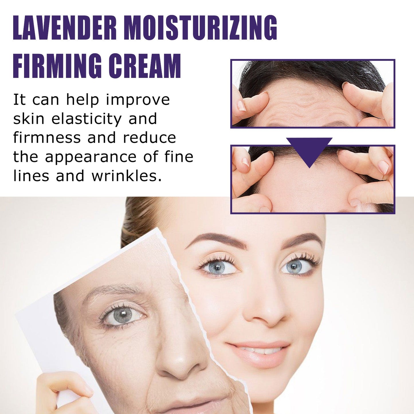 Lavender Moisturizing Firming Cream, Moisturizing Shine Skin Cream Calls Facial Hydrating Lift To Improve