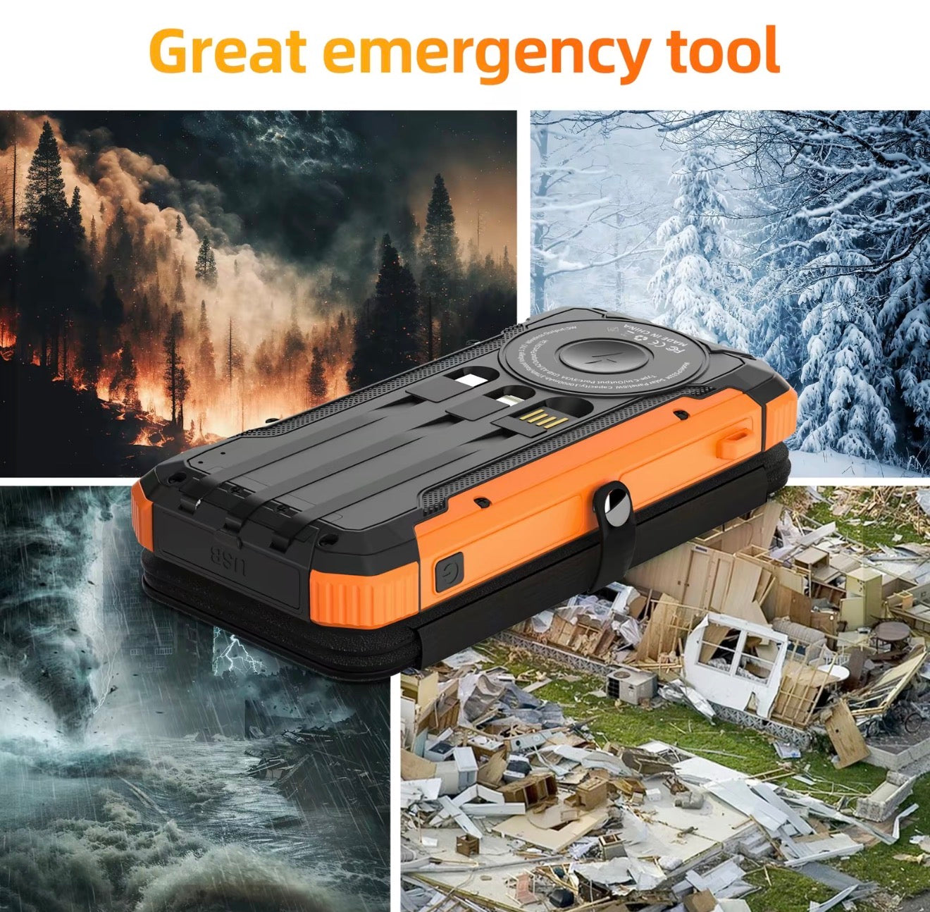 SolarMax Foldable Power Bank
