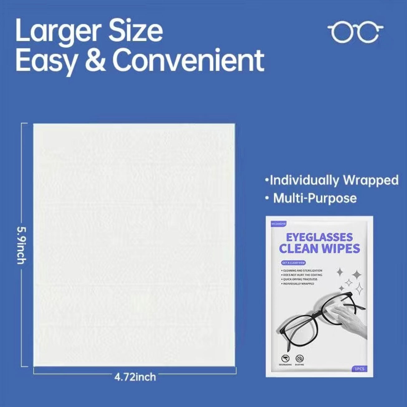 LensClean Wipes