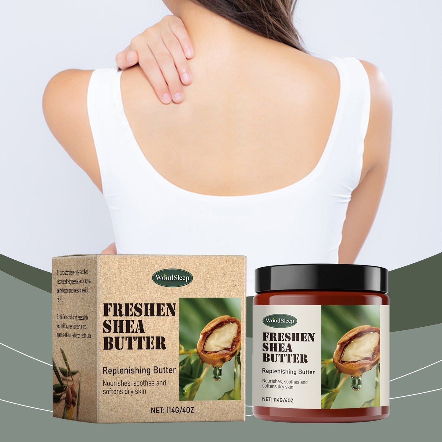 Shea Butter Daily Moisturizing Care Body Moisturizing Skin Moisturizing Body Care Cream