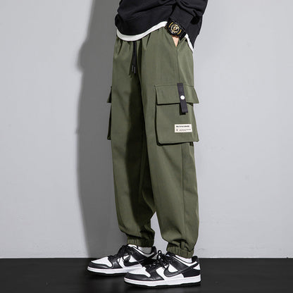Plus Size Men's Loose Tapered Workwear Pants