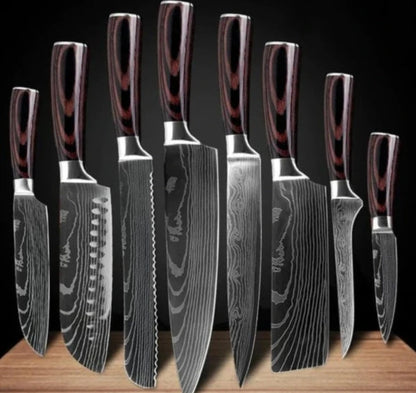 Carpenter's 6 or 8 Piece Knife Set
