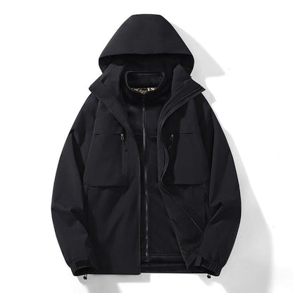 Men's And Women's Three-in-one Spring And Autumn Windproof
