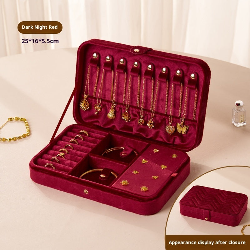Large Capacity Vintage Jewelry Storage Box