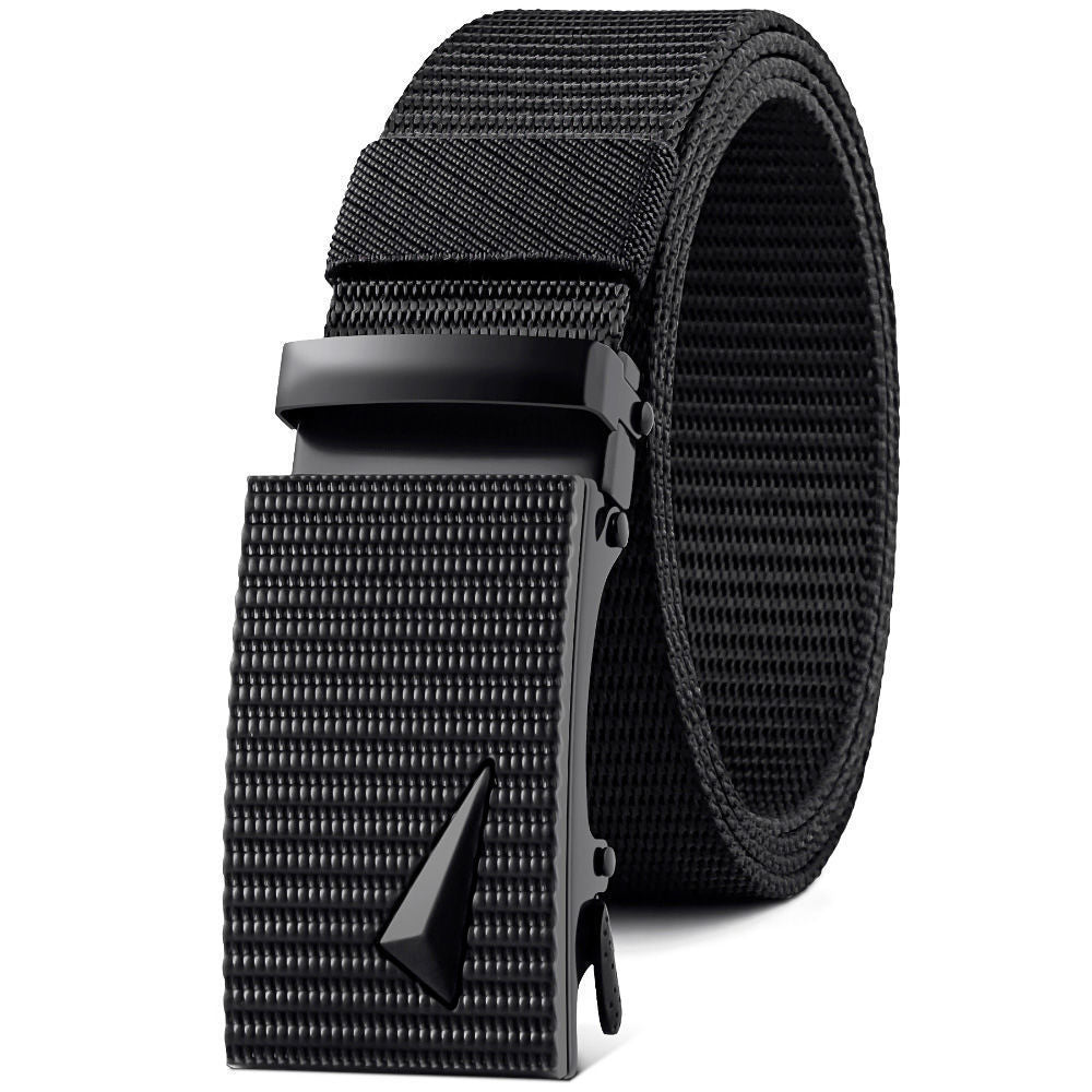 Nylon Waistband Men's Automatic Canvas Belt
