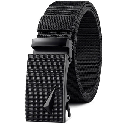 Nylon Waistband Men's Automatic Canvas Belt