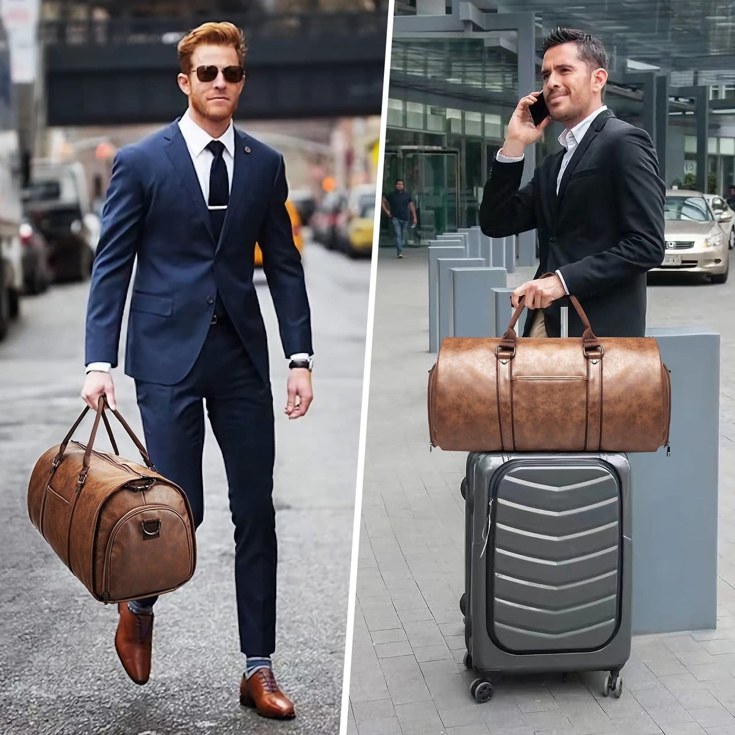 Travel Bag with Shoe Compartment