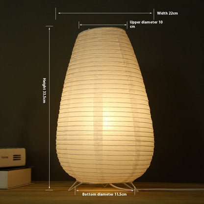 Modern Creative Personality Paper Lantern Table Lamp Bedside Small Night Lamp