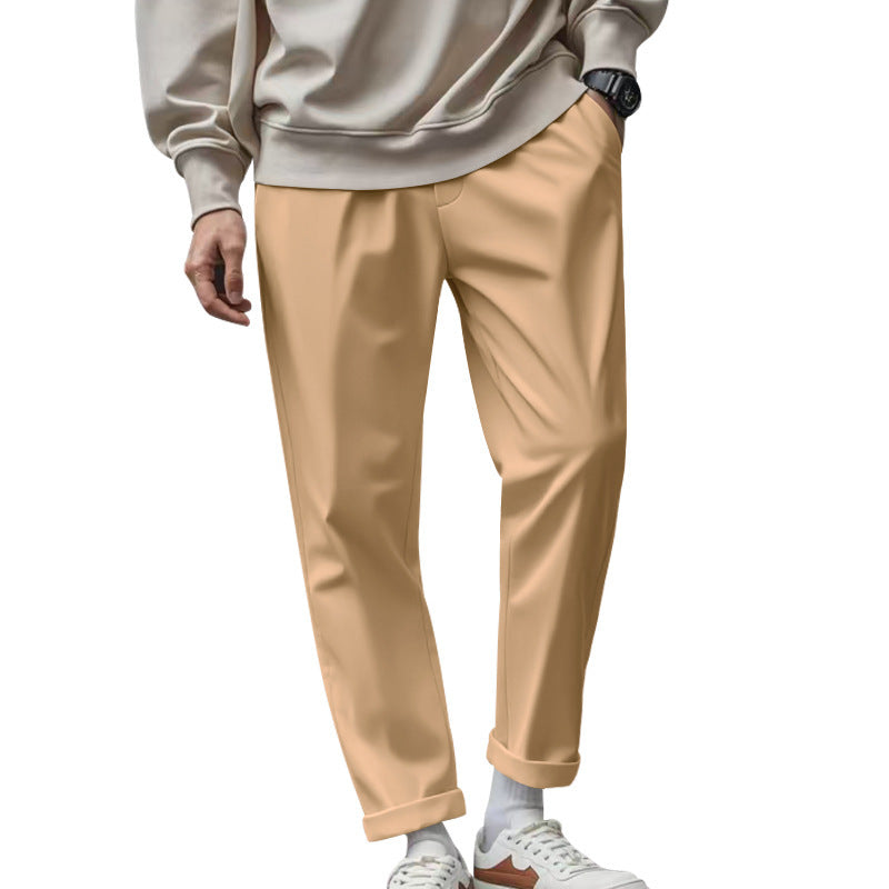 Men's Loose Quick-drying Waist-tied Casual Trousers