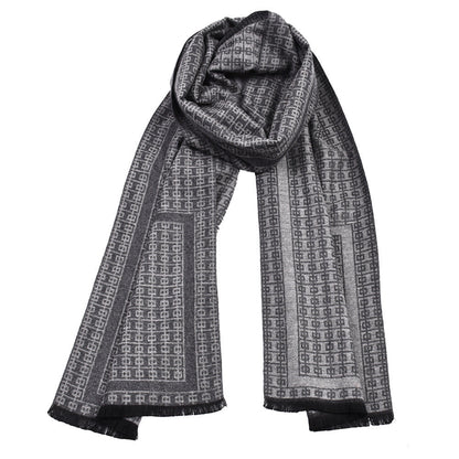 Double-sided Thick Warm Korean Men's Scarf