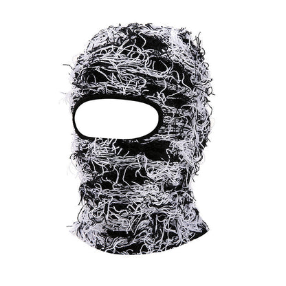 Camouflage Knitted Balaclava Wool Hat