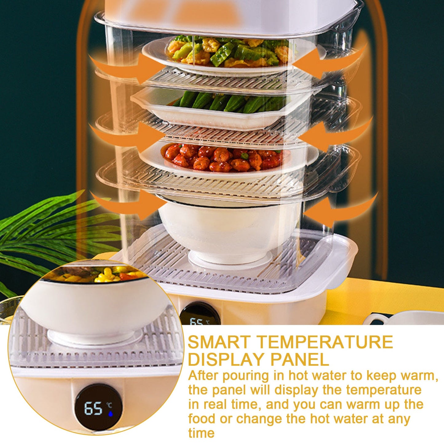 Multi Layer Kitchen Food Cover Box