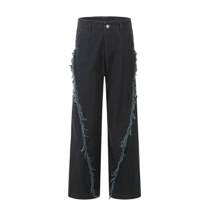 American Retro Loose Washed Overalls