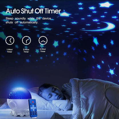 Octopus Starry Sky Light RGB Creative Remote Jellyfish Music Projection Lamp